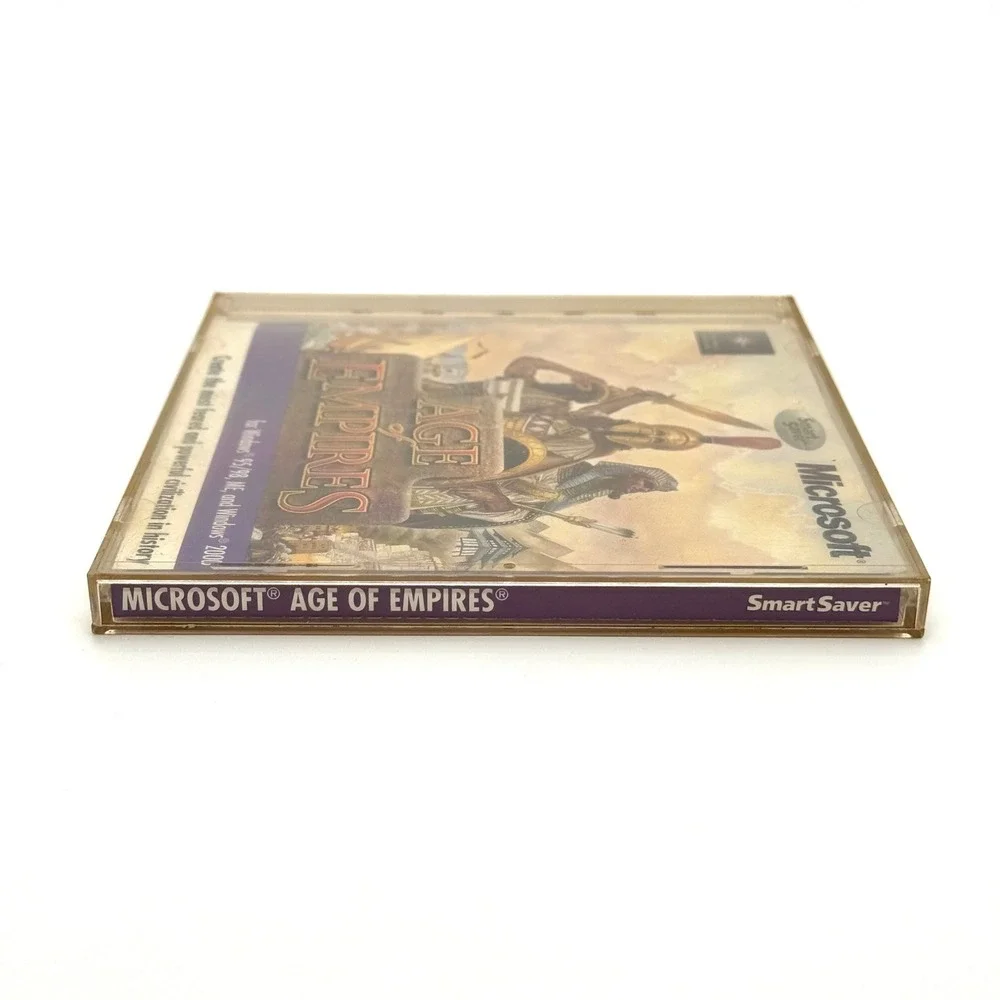 Age of Empires PC CD-ROM Game 2001 Microsoft SmartSaver Series Jewel Case